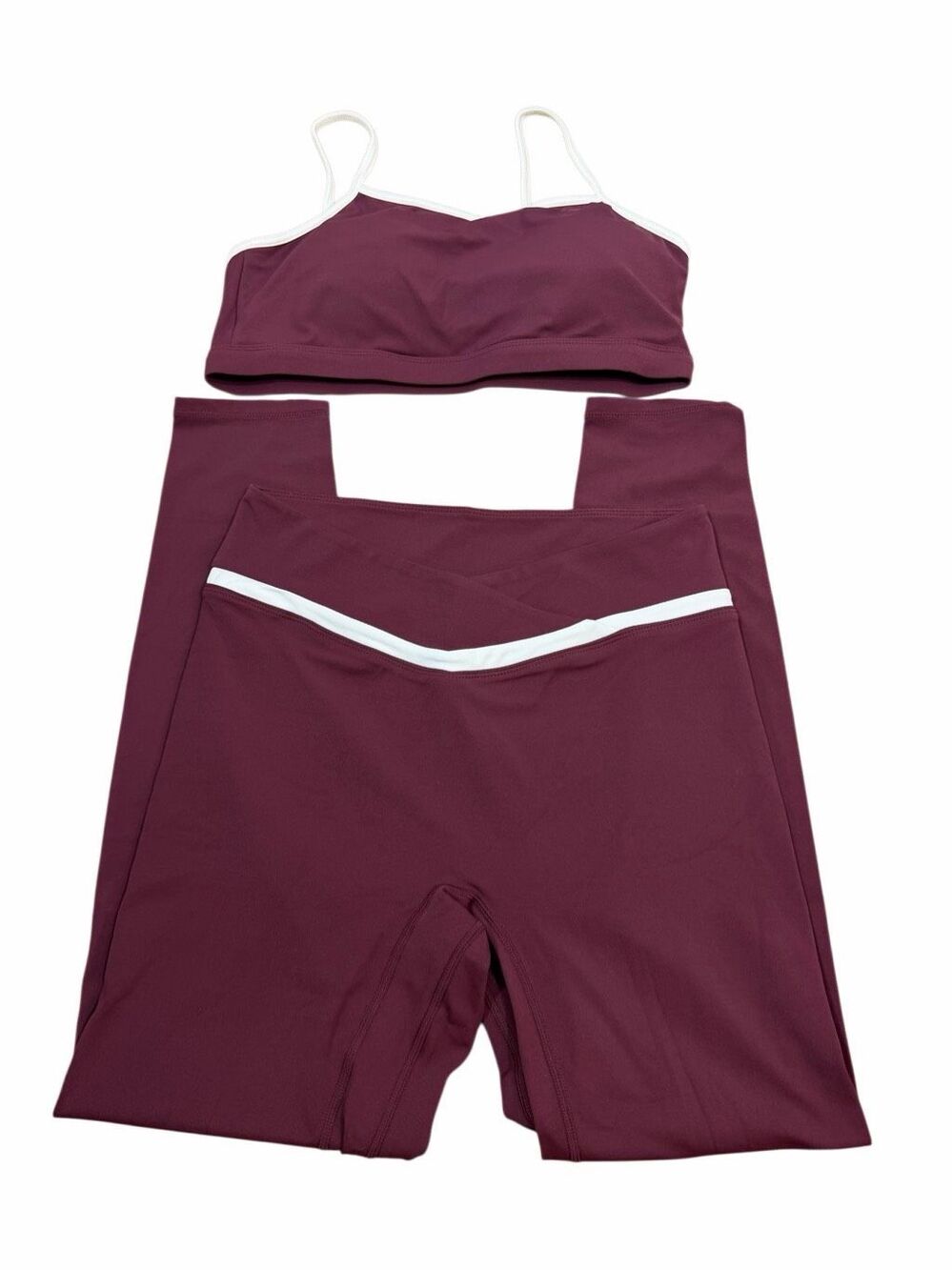 Amazon Maroon 2-Piece Athletic Set- Size XL